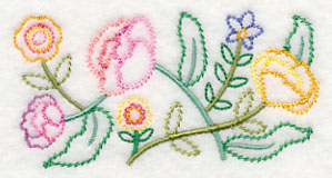 Blooming into Spring Border (Vintage)