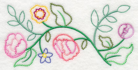 Bountiful Blooms Border (Vintage)