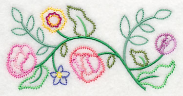 Bountiful Blooms Border (Vintage)