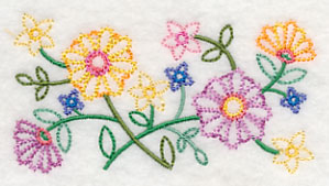Wild About Flowers Border (Vintage)