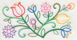 Ballet of Blooms Border (Vintage)