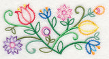 Ballet of Blooms Border (Vintage)