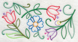 Floral Melody Border (Vintage)