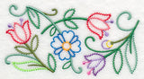 Floral Melody Border (Vintage)