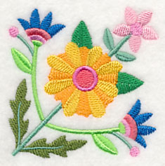 Glorious Garden Blooms Corner