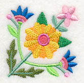 Glorious Garden Blooms Corner