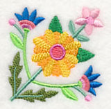 Glorious Garden Blooms Corner