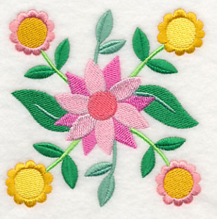 Beautiful Blossom Bunch Corner