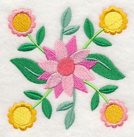 Beautiful Blossom Bunch Corner