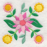 Beautiful Blossom Bunch Corner