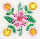 Beautiful Blossom Bunch Corner