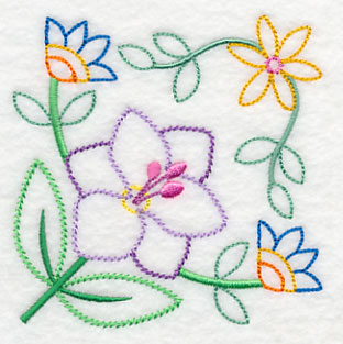 Spring Petal Potpourri Corner (Vintage)