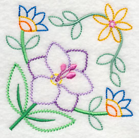 Spring Petal Potpourri Corner (Vintage)