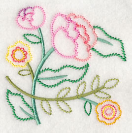 Blooming into Spring Corner (Vintage)