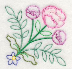 Bountiful Blooms Corner (Vintage)