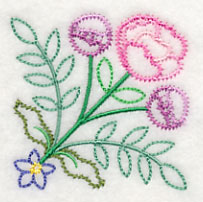 Bountiful Blooms Corner (Vintage)