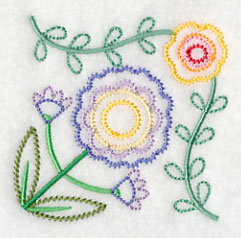 Floral Fantasy Corner (Vintage)