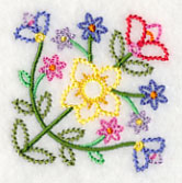 Bursting into Bloom Corner (Vintage)