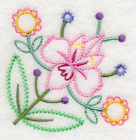 Floral Symphony Corner (Vintage)