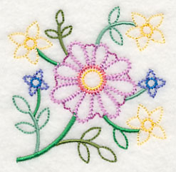 Wild About Flowers Corner (Vintage)