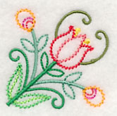 Ballet of Blooms Corner (Vintage)