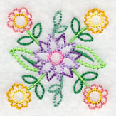 Beautiful Blossom Bunch Corner (Vintage)