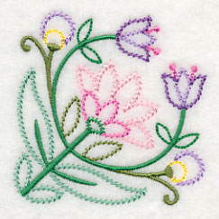 Floral Melody Corner (Vintage)