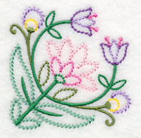 Floral Melody Corner (Vintage)