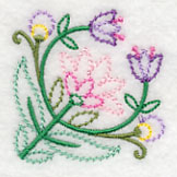 Floral Melody Corner (Vintage)