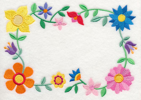 Blooming Block Party Quilt Label