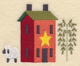 Live, Laugh, Love Saltbox House 1