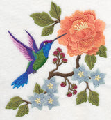 Chinoiserie Magnificent Hummingbird