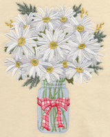 Daisies in Mason Jar