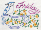 Tea Time Bird on Friday (Vintage)