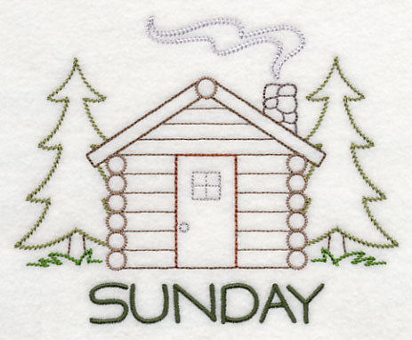 Northwoods Sunday (Vintage)