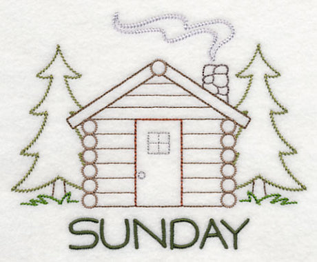 Northwoods Sunday (Vintage)