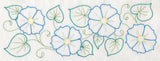 Blooming Morning Glory Border (Vintage)