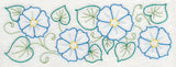Blooming Morning Glory Border (Vintage)