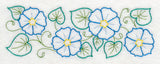 Blooming Morning Glory Border (Vintage)