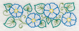 Blooming Morning Glory Border (Vintage)