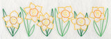 Delightful Daffodil Border (Vintage)