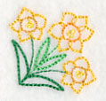 Delightful Daffodil Corner (Vintage)