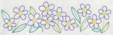 Charming Forget-Me-Not Border (Vintage)