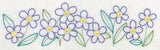 Charming Forget-Me-Not Border (Vintage)
