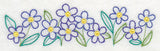 Charming Forget-Me-Not Border (Vintage)