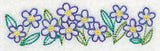 Charming Forget-Me-Not Border (Vintage)