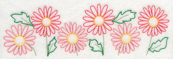 Cheerful Daisy Border (Vintage)