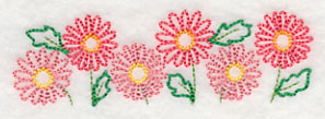 Cheerful Daisy Border (Vintage)