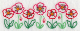 Playful Poppy Border (Vintage)