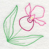 Lovely Lady's Slipper Corner (Vintage)